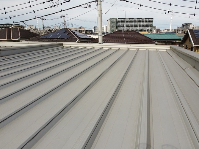 ガルバリウム鋼板の屋根材