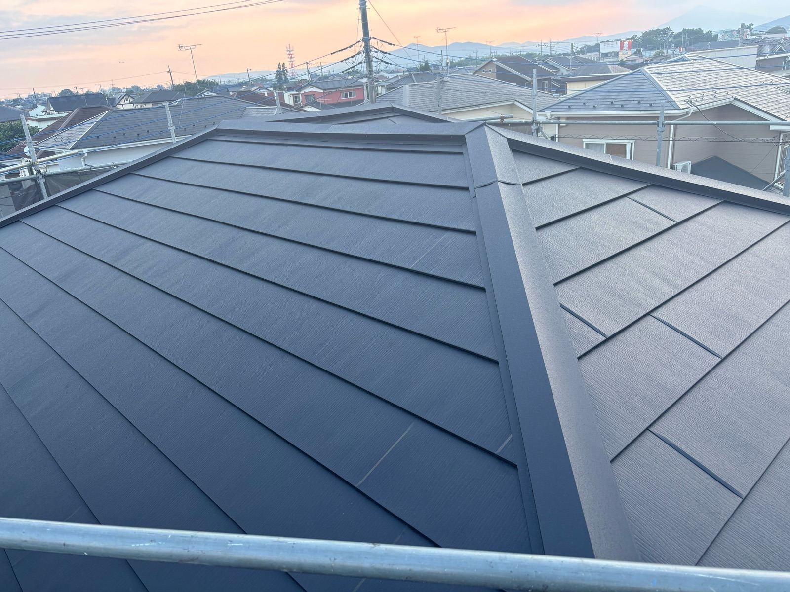 屋根カバー工法リフォーム施工後