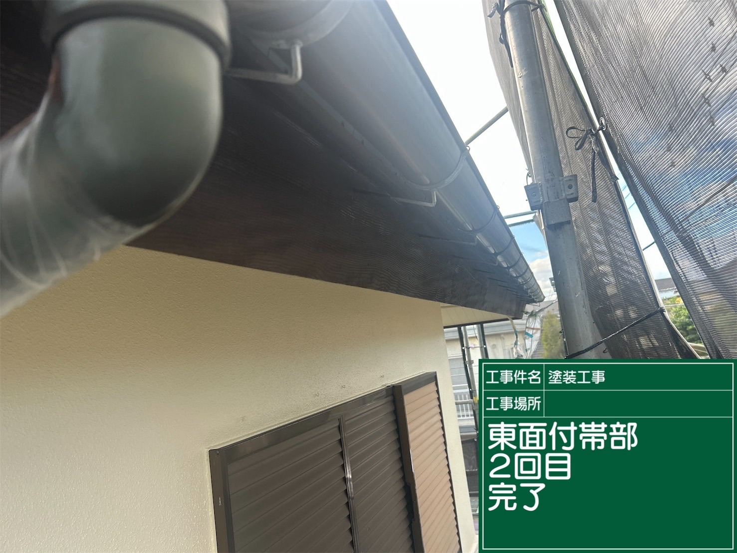 鼻隠し塗装後