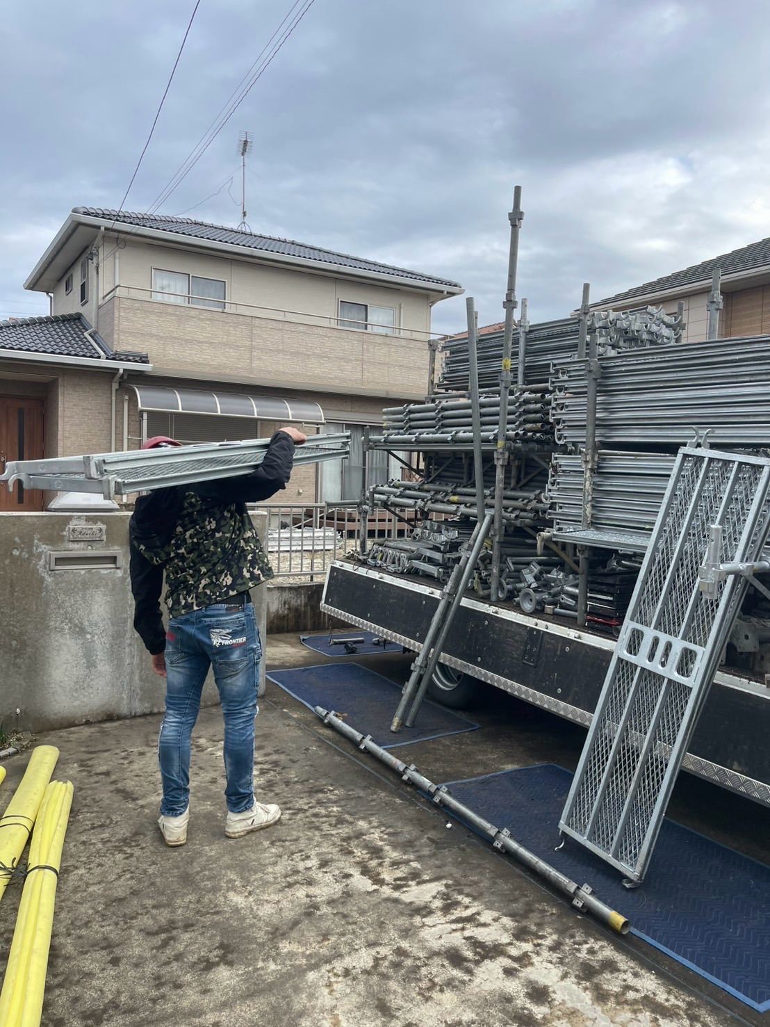 仮設足場