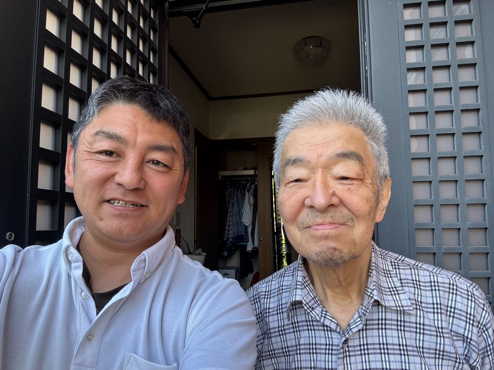 お客様との写真