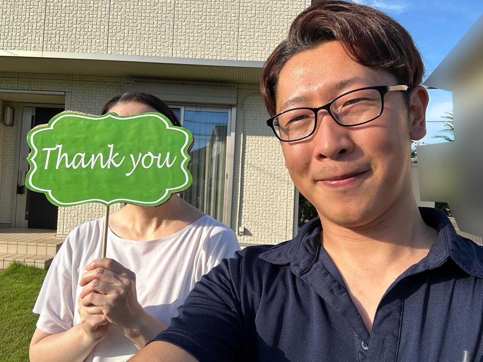 石岡市で門柱塀の塗装工事をおこなったお客様からの声「内容の分かりやすさと丁寧な作業に満足」