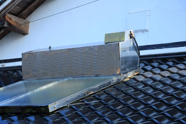朝日ソーラー温水器屋根Image写真画像
