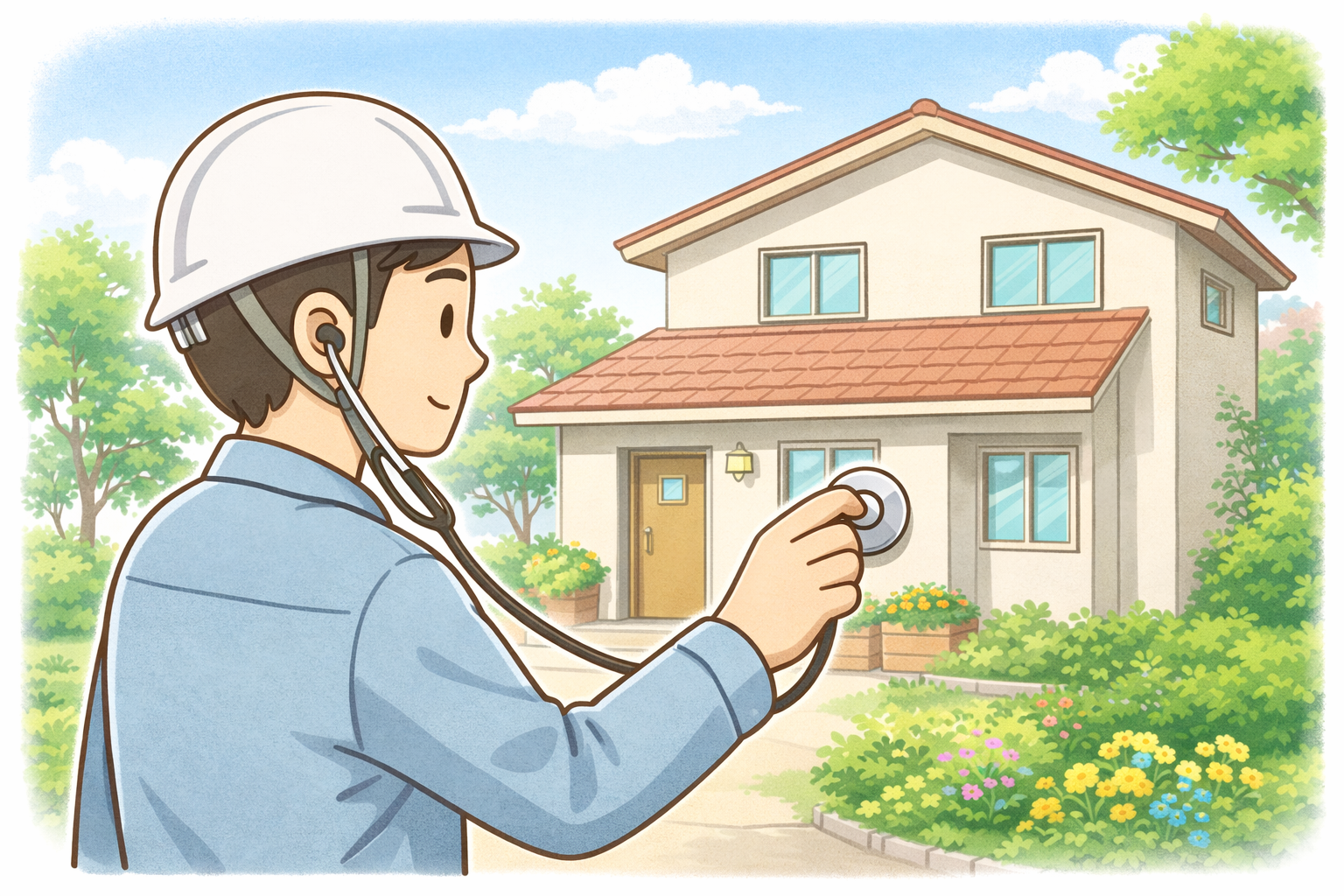 家のかかりつけ医イメージ画像イラストImage