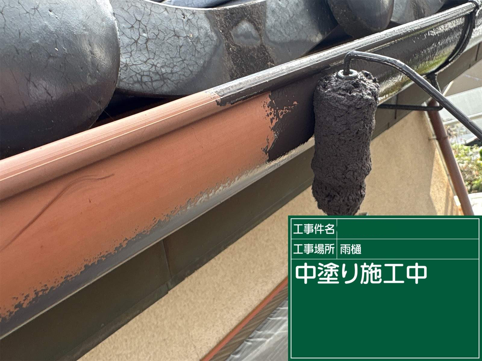 雨樋塗装