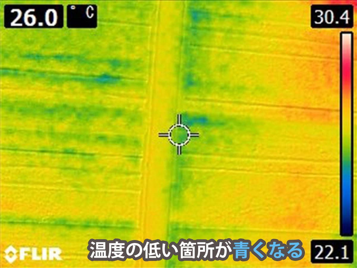 ダイワハウス施工の家サイディング赤外線調査石岡市画像