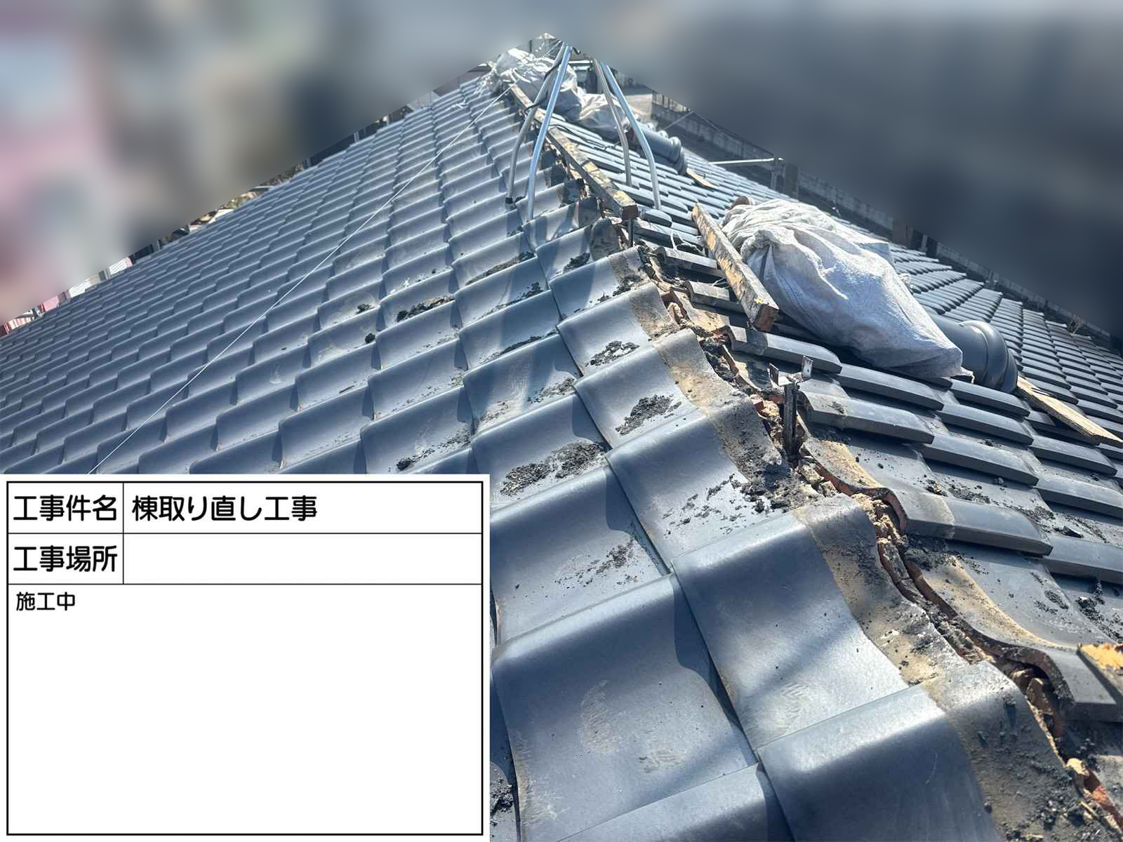棟解体作業