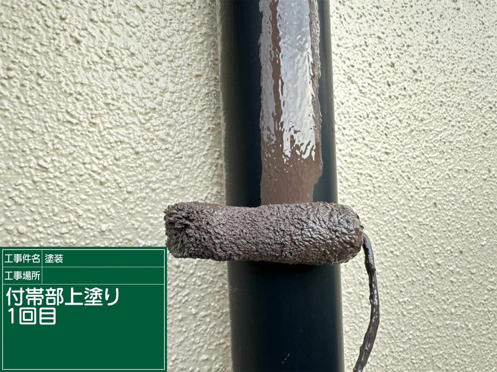 竪樋塗装