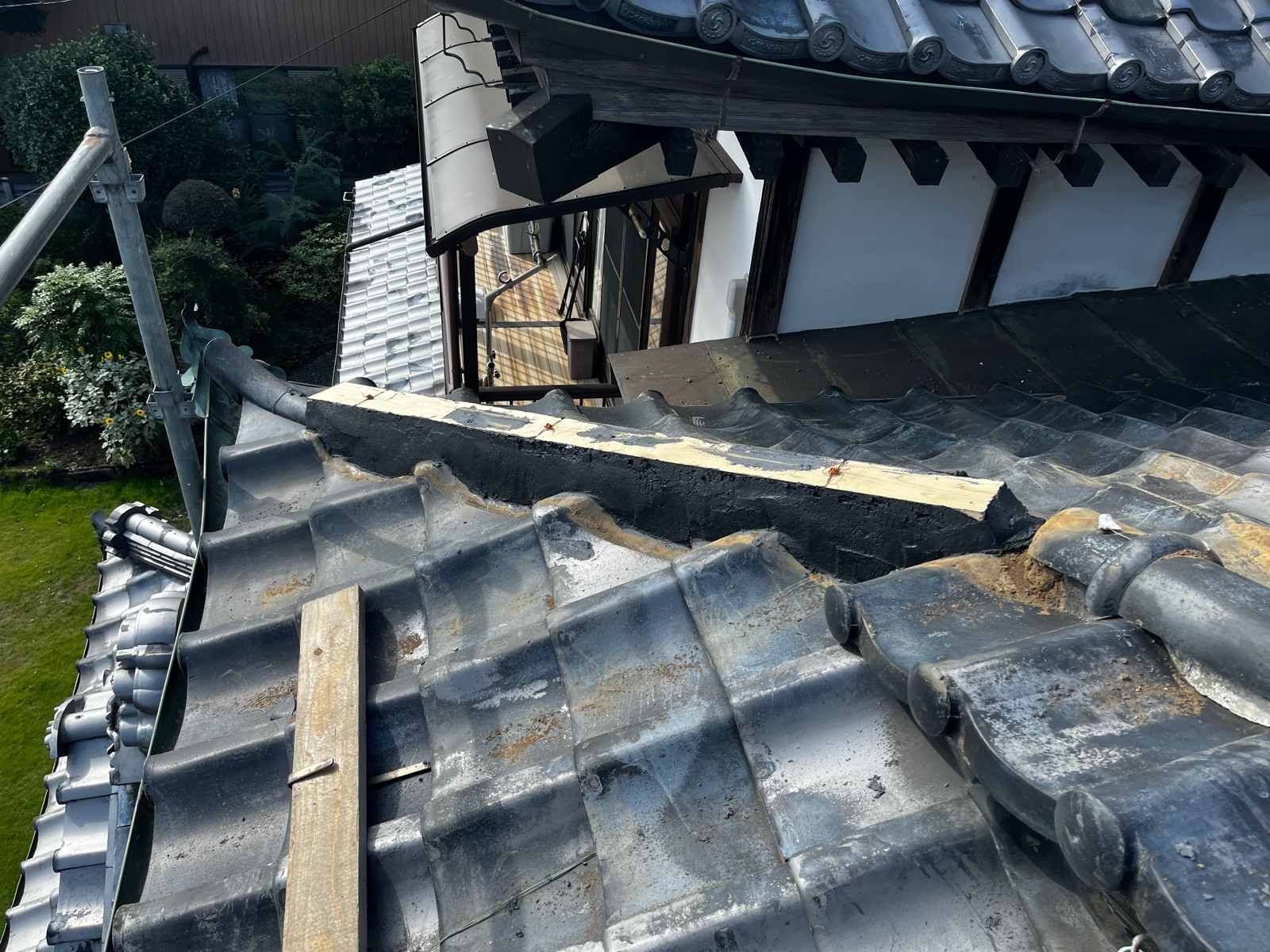 かすみがうら市で棟の取り直し