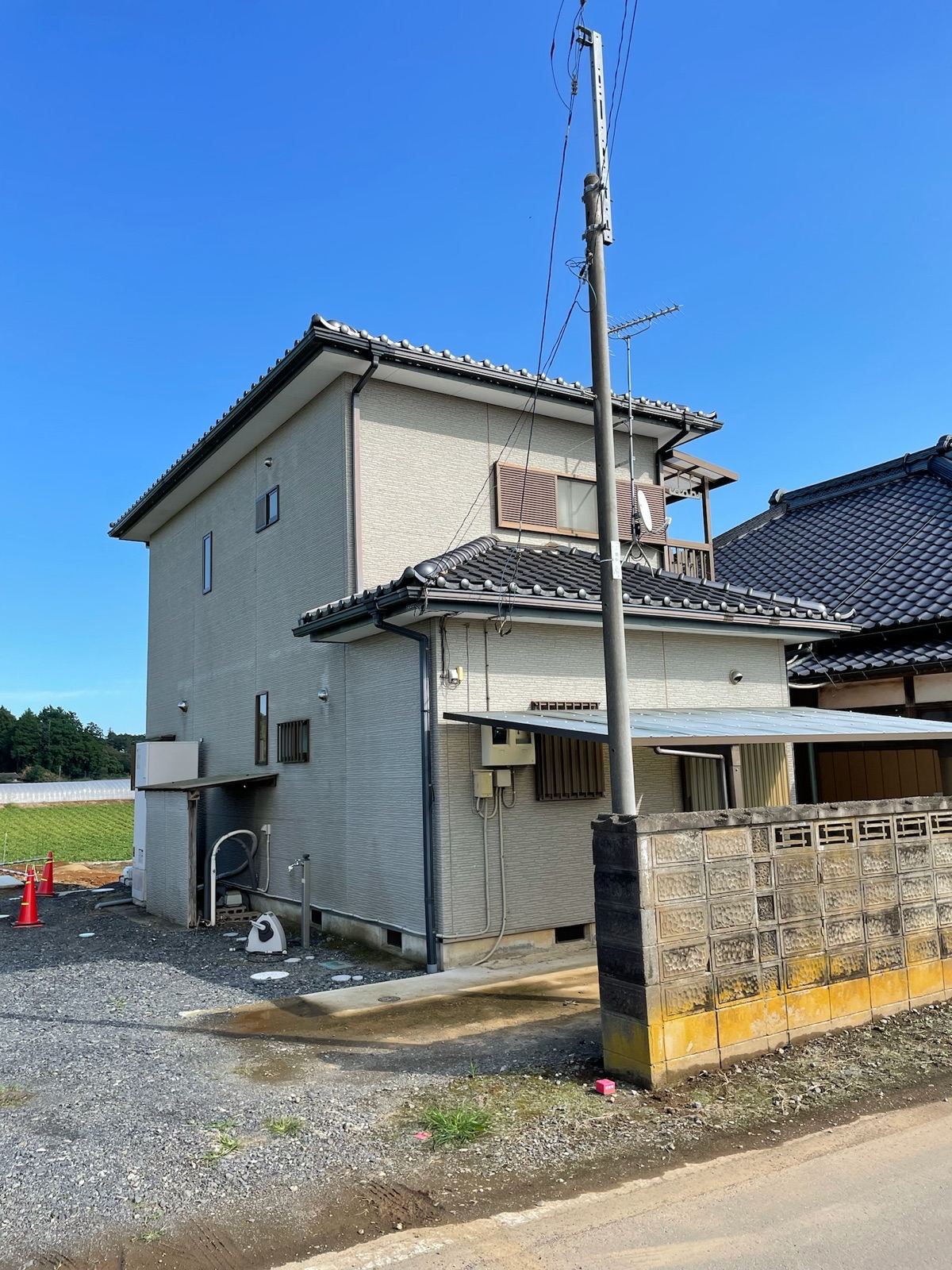外壁塗装施工前