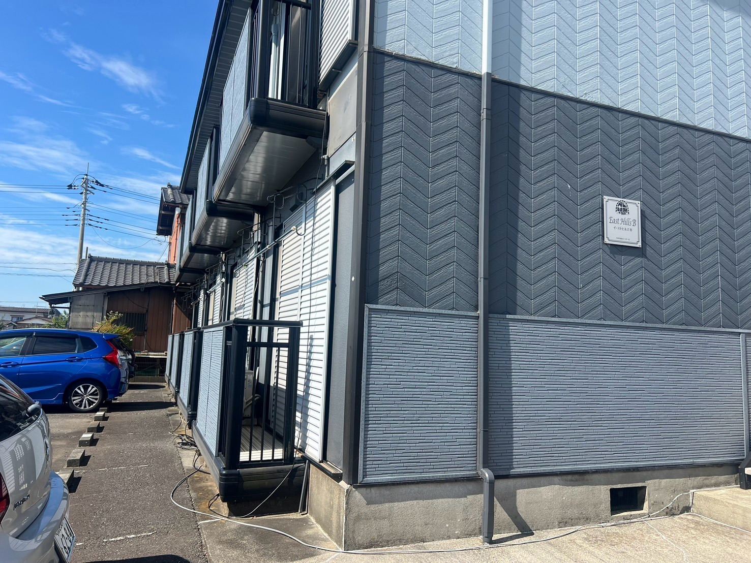 施工前のアパート