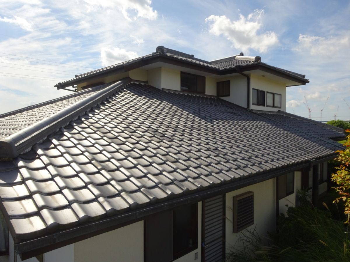 1階屋根の調査