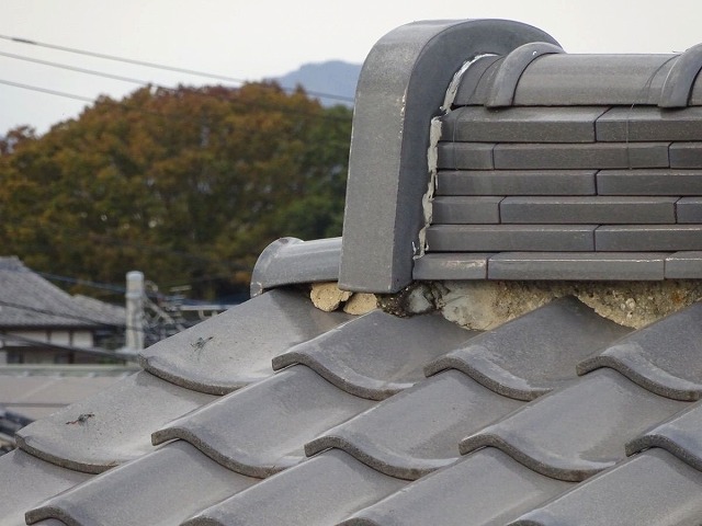 漆喰　剥がれ