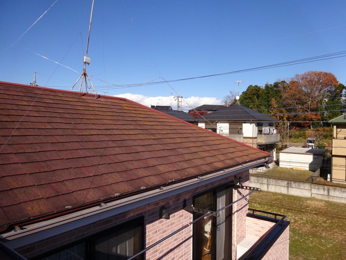 スレート屋根調査