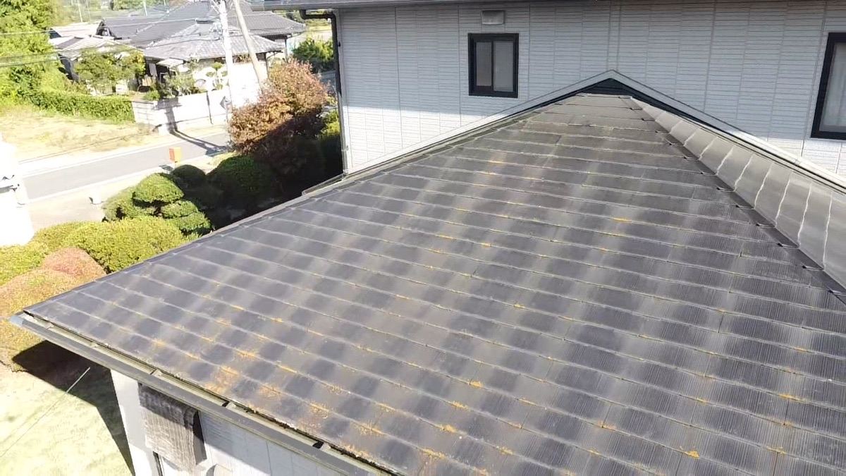 スレート屋根　劣化