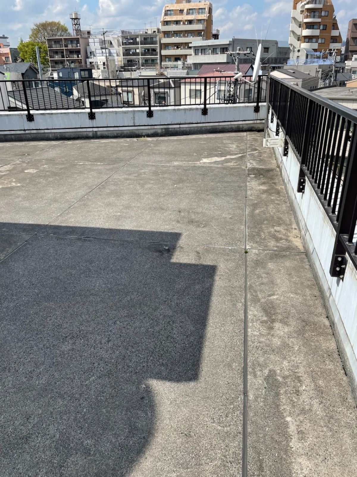 屋上防水施工前
