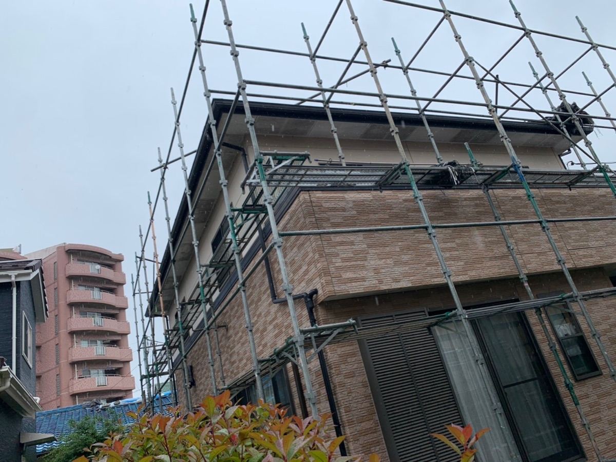 つくば市で雨漏りした戸建て住宅のメンテナンス！高圧洗浄とシーリング工事で建物の寿命を延ばす下地作り