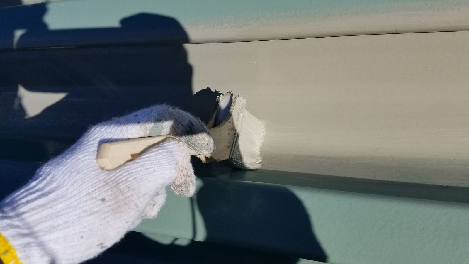 上塗り　スーパーシャネツサーモSI