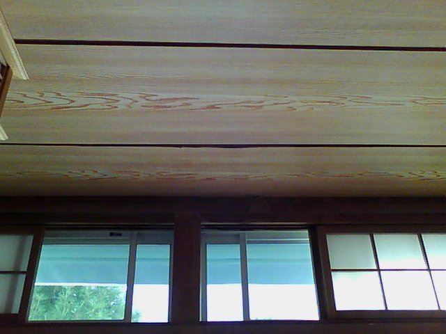 １階和室　雨漏り　雨染み