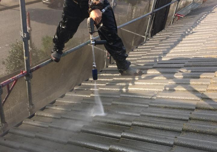 つくば市：高圧洗浄