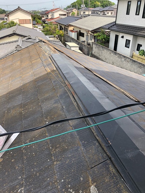 大屋根　リフォーム施工前
